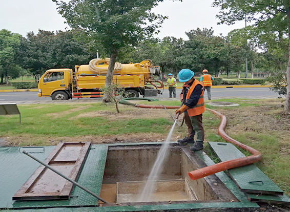 合水化油池清理