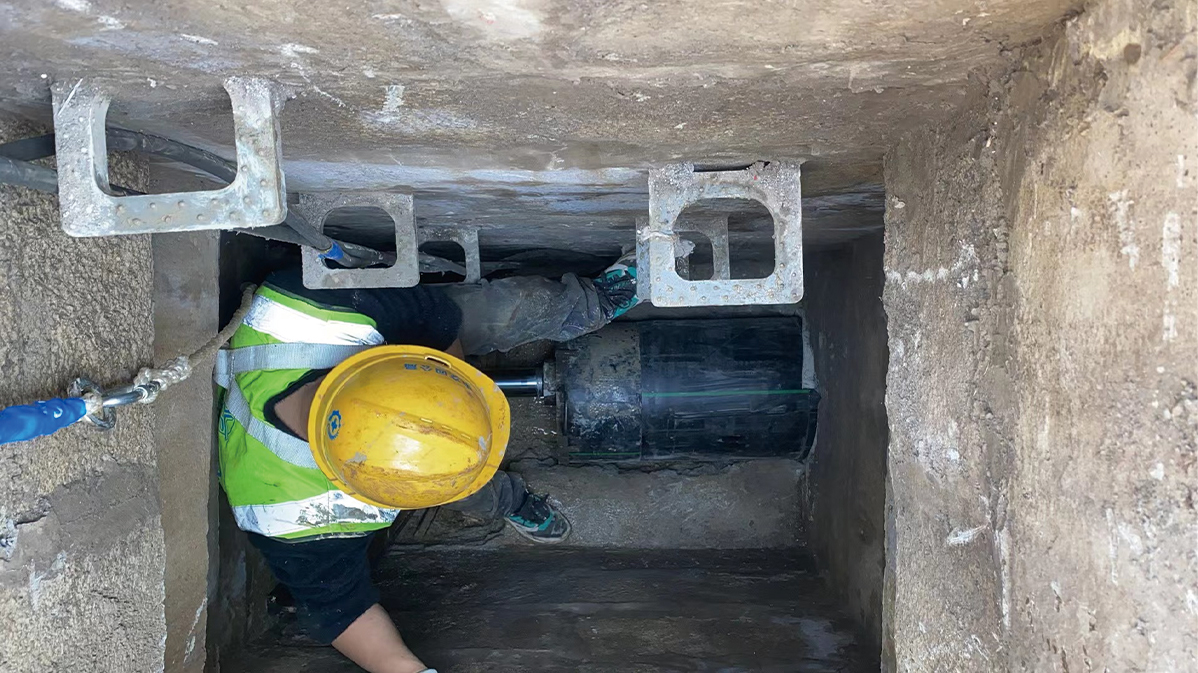 合水HDPE短管内衬法